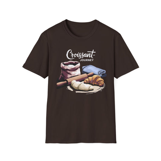 Croissant Journey - A Baker's Art, Bakery T-shirt