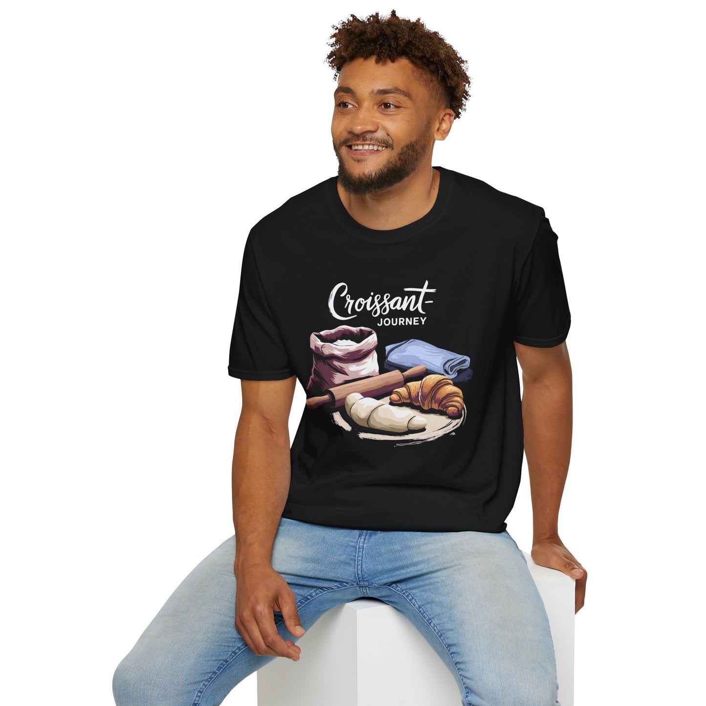 Croissant Journey - A Baker's Art, Bakery T-shirt