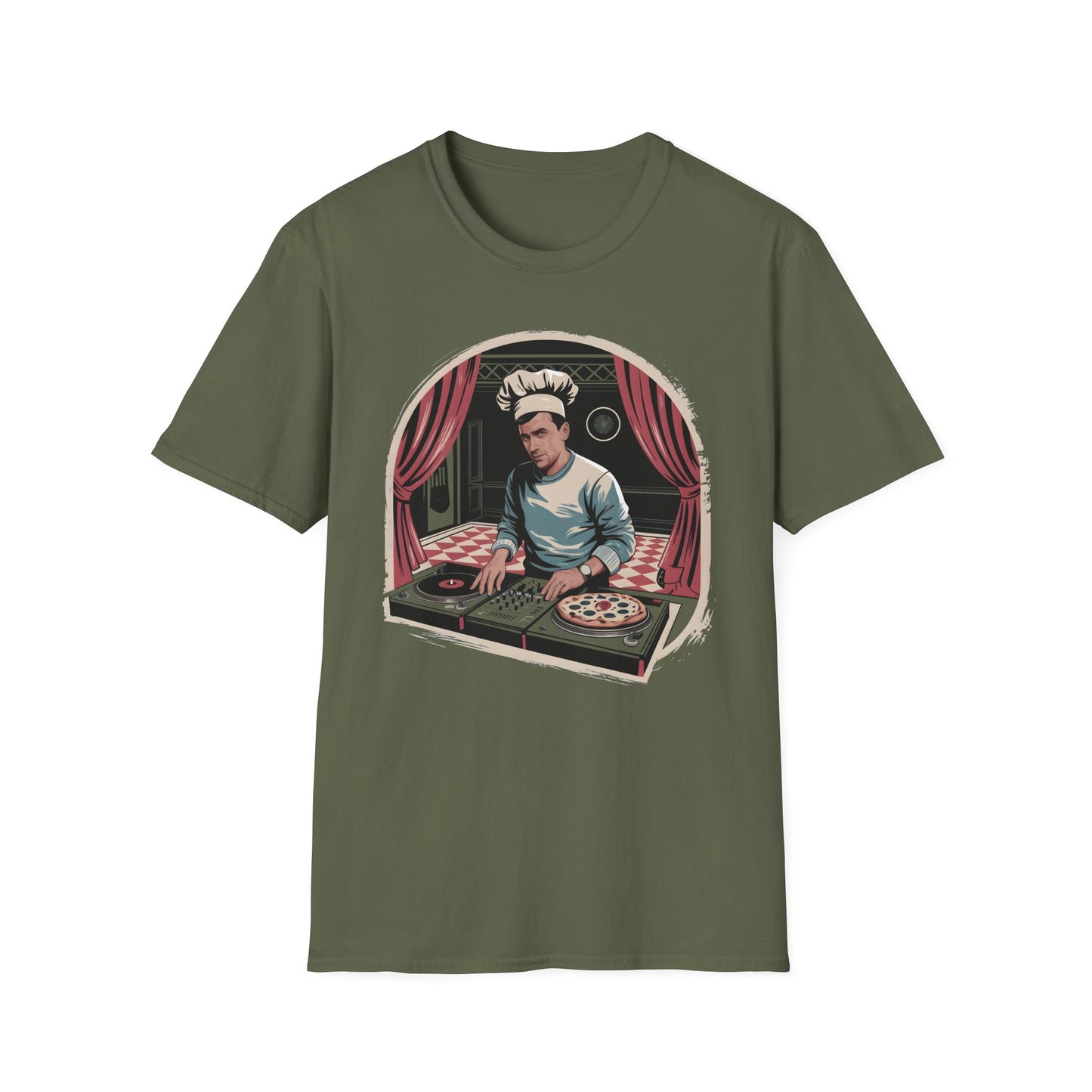 Pizza DJ Chef - The Ultimate Mixer Food T-shirt