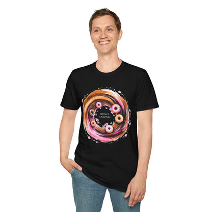 Donut Craving - Artistic Watercolor Bakery T-shirt