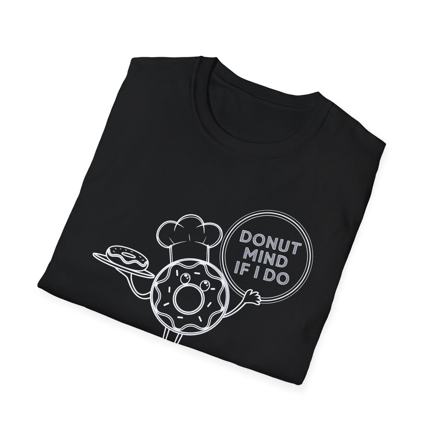 Donut Mind If I Do - Funny Chef Donut Pun Bakery T-shirt
