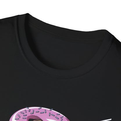 Stack Protocol: Coffee and Donut Abstract Bakery T-shirt