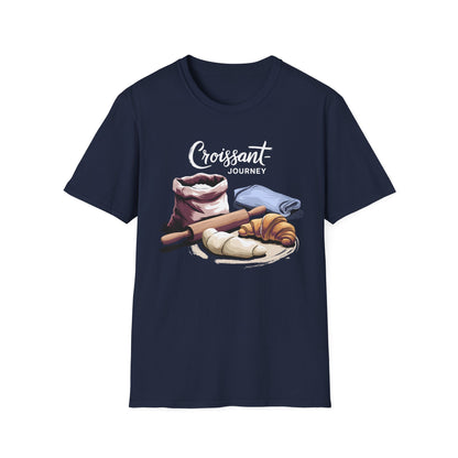 Croissant Journey - A Baker's Art, Bakery T-shirt