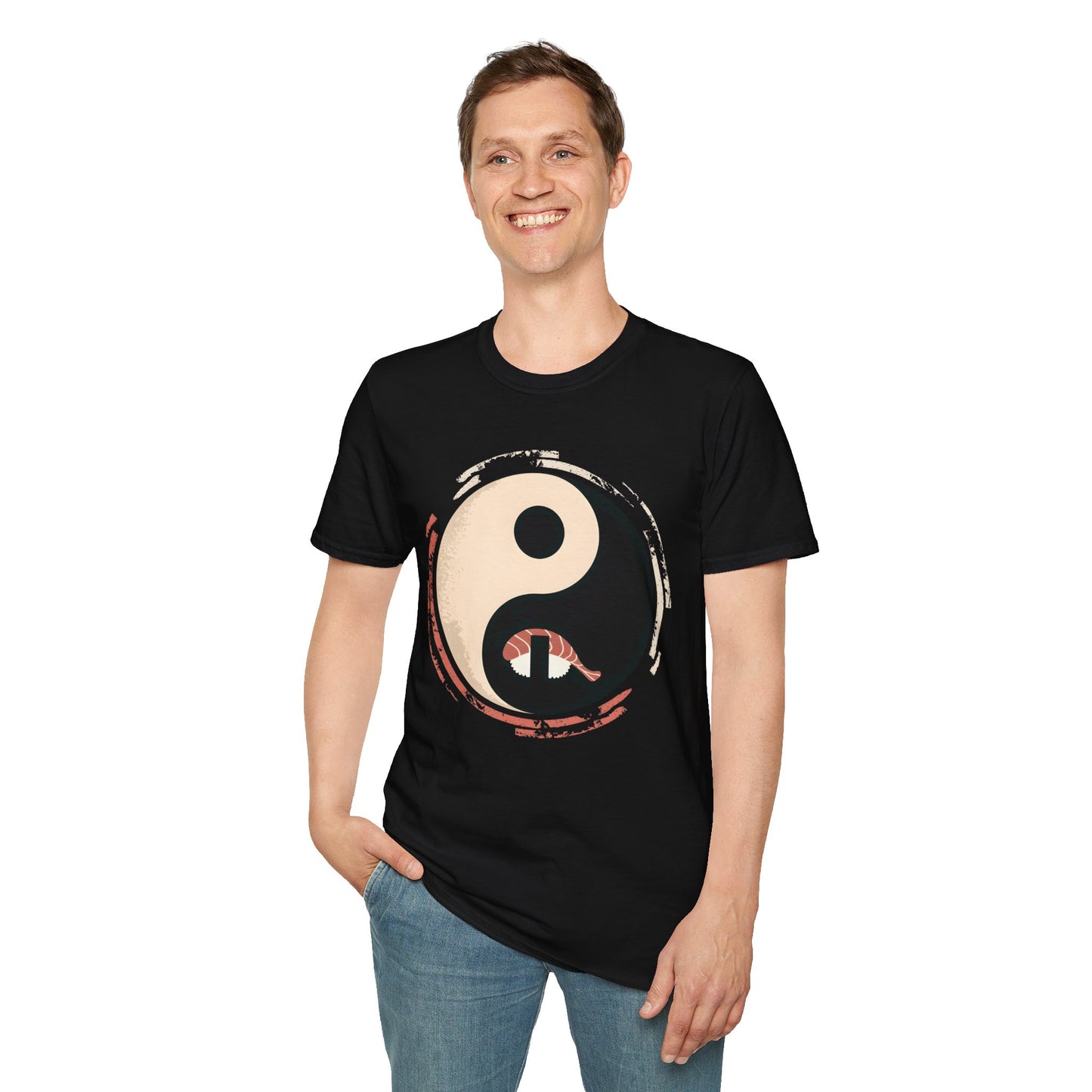 Sushi Yin Yang - Balance of Life Food T-shirt