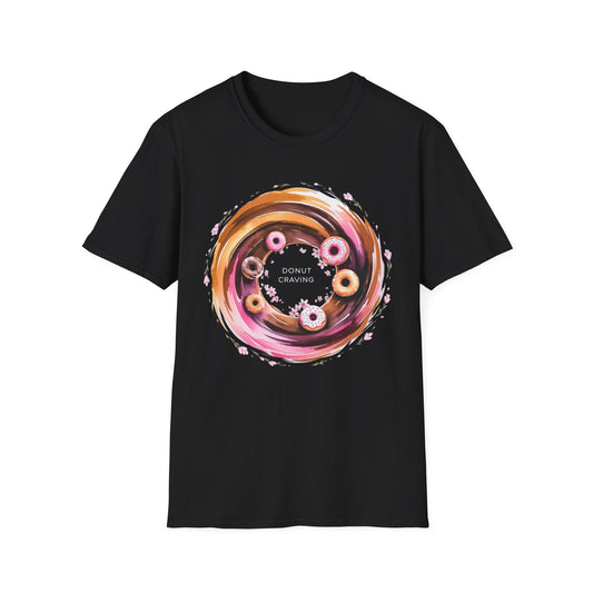 Donut Craving - Artistic Watercolor Bakery T-shirt