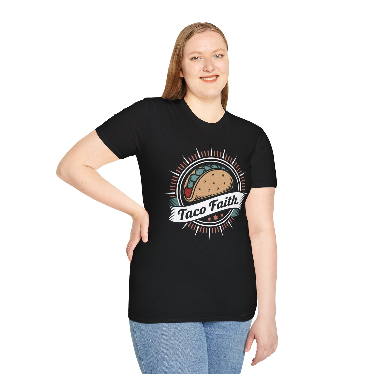 Taco Faith - Believe in the Power of Tacos Food T-Shirt